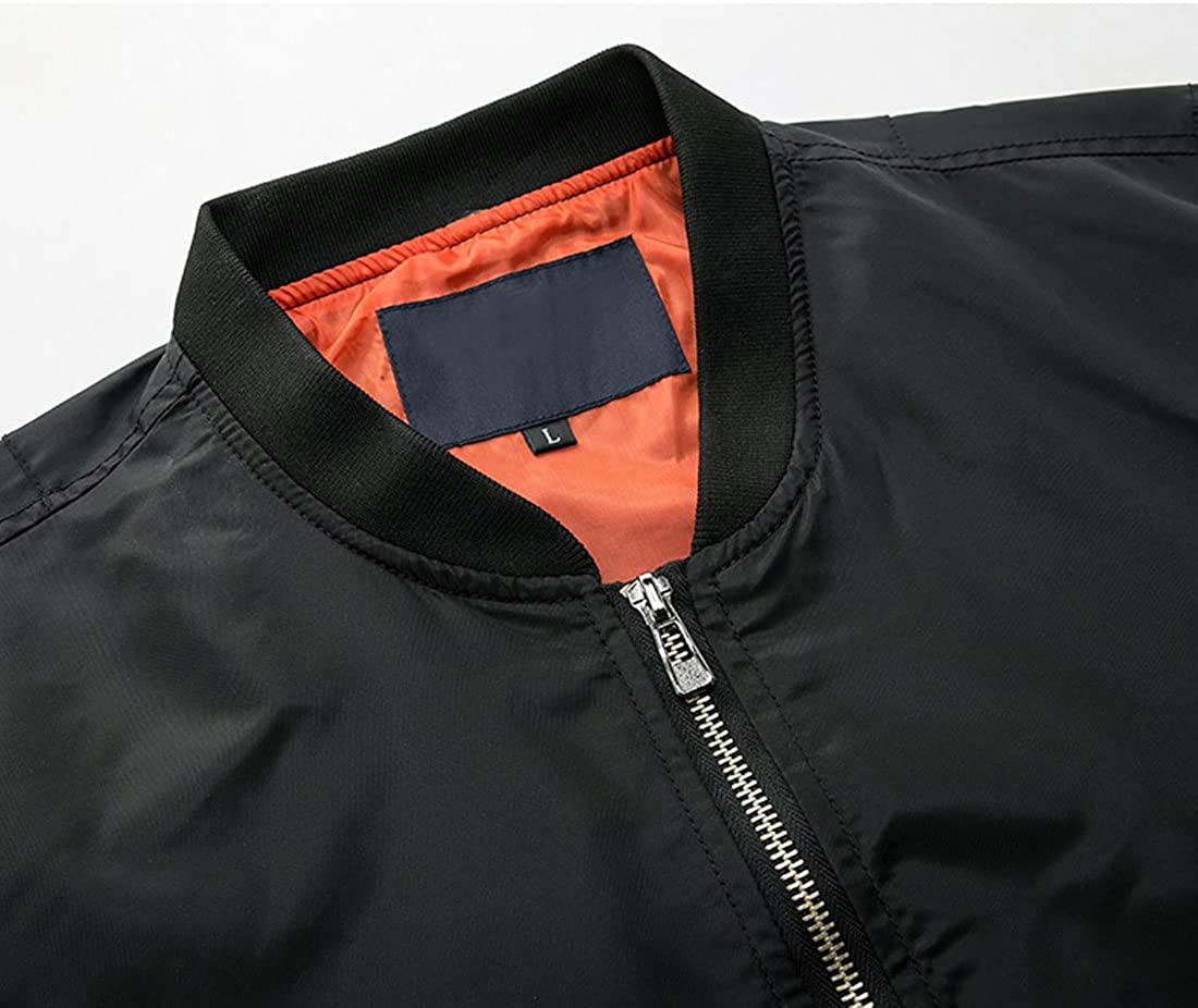 Black Embroidered Bomber Jacket - Image 4
