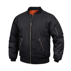 Black Bomber Jacket